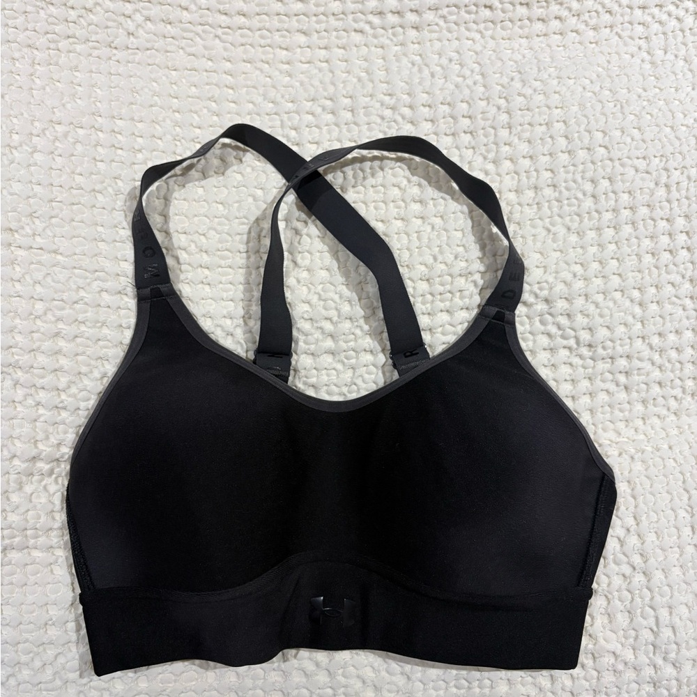 Under Armour Women's Black Crossback Sports Bra